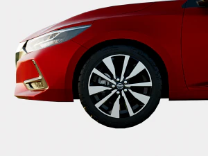 Nissan Sentra 2021 SR Spec 3D Model