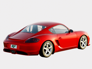 RUF 3400K 2011 Based on Porsche Cayman Type 987 3D-Modell