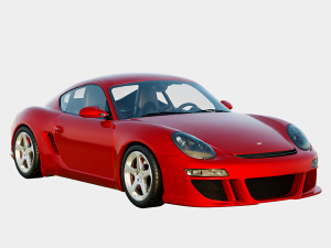 RUF 3400K 2011 Based on Porsche Cayman Type 987 3D-Modell