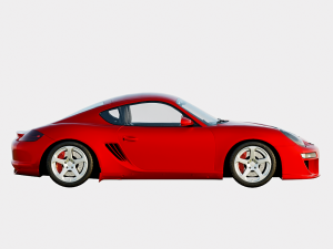 RUF 3400K 2011 Based on Porsche Cayman Type 987 3D-Modell