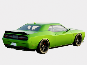Dodge Challenger SRT 392 2017 3D मॉडल