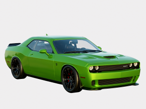 Dodge Challenger SRT 392 2017 3D मॉडल