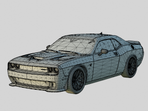 Dodge Challenger SRT 392 2017 3D मॉडल