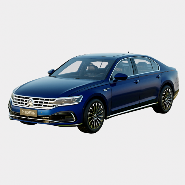 Volkswagen Phideon 2021 380 tsi 3D 모델 .c4d .max .obj .3ds .fbx .stl .blend