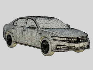 Volkswagen Phideon 2021 380 tsi 3D 모델