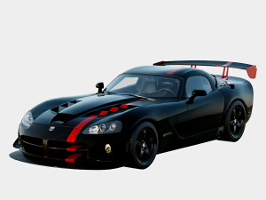 Dodge Viper SRT10 ACR 2008 3D Model