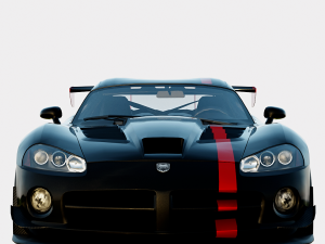 Dodge Viper SRT10 ACR 2008 Modelo 3D