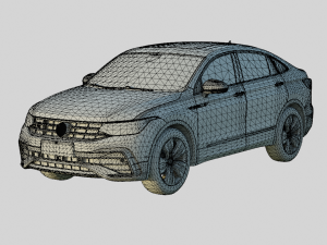 Volkswagen Tiguan X 2021 R Spec 3D Модель