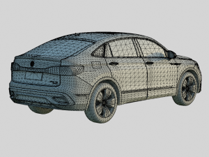 Volkswagen Tiguan X 2021 R Spec 3D Модель
