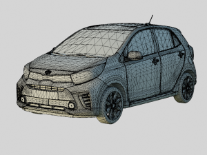 Kia Picanto 2020 GT Line Spec Model 3D