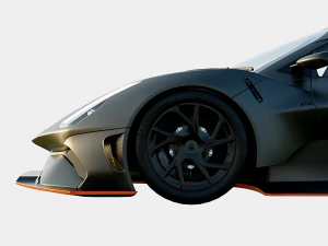 Brabham BT62 2018 Road Legal Version 3D Model