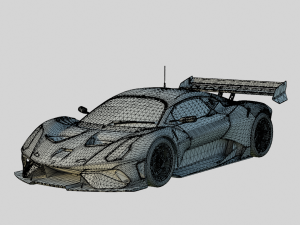 Brabham BT62 2018 Road Legal Version 3D मॉडल