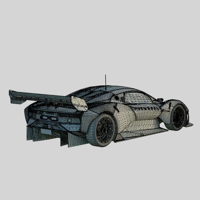 Brabham BT62 - 3D model by Elkandar (@Elkandar) [897505d]