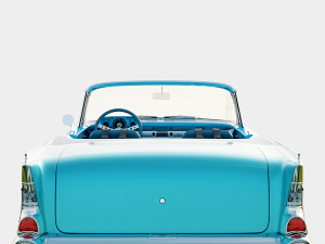 Chevrolet Bel Air 1957 Convertible 3D मॉडल