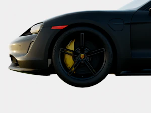 Porsche Taycan Turbo S 2020 3D Model
