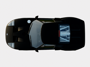F0rd GT 2005 No Livery Model 3D