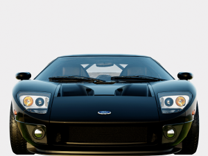 F0rd GT 2005 No Livery Model 3D