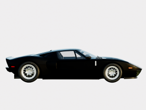 F0rd GT 2005 No Livery Model 3D