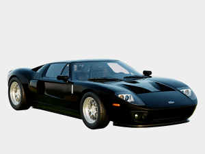 F0rd GT 2005 No Livery Model 3D