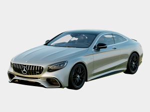 Mercedes-AMG S63 4Matic 2020 Coupe 3D Model