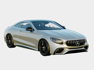 Mercedes-AMG S63 4Matic 2020 Coupe 3D Model