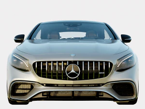 Mercedes-AMG S63 4Matic 2020 Coupe 3D Model