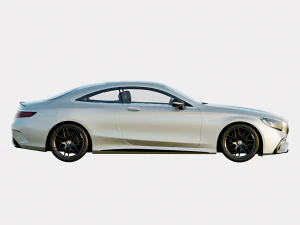 Mercedes-AMG S63 4Matic 2020 Coupe 3D Model