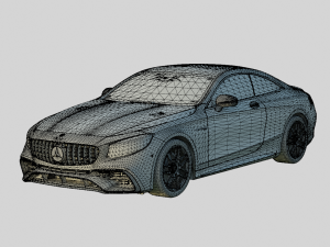 Mercedes-AMG S63 4Matic 2020 Coupe 3D Model