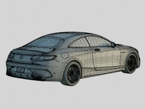 Mercedes-AMG S63 4Matic 2020 Coupe 3D Model