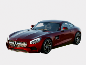 Mercedes-AMG GT S 2016 3D Model