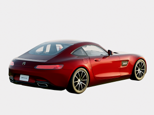 Mercedes-AMG GT S 2016 3D Model