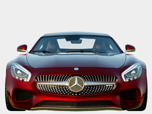 Mercedes-AMG GT S 2016 3D Model