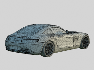 Mercedes-AMG GT S 2016 3D Model