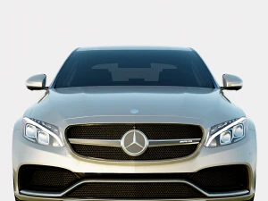 Mercedes-AMG C63 S 2018 Sedan 3D Model