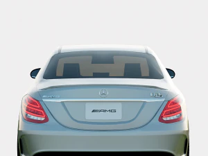 Mercedes-AMG C63 S 2018 Sedan 3D Model