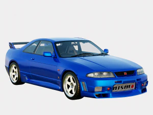 Nissan Skyline GT-R BCNR33 1995 Nismo 400R S Tune Aero Body Kit 3D Model