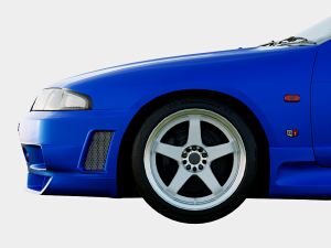 Nissan Skyline GT-R BCNR33 1995 Nismo 400R S Tune Aero Body Kit 3D Модель