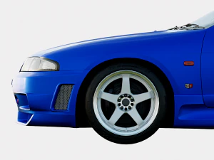Nissan Skyline GT-R BCNR33 1995 Nismo 400R S Tune Aero Body Kit 3D Model
