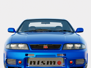 Nissan Skyline GT-R BCNR33 1995 Nismo 400R S Tune Aero Body Kit 3D Модель