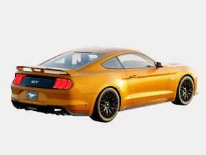 Mustang GT 2018 3D Model