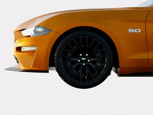 Mustang GT 2018 3D Model