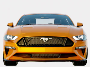 Mustang GT 2018 3D Model
