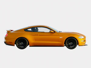 Mustang GT 2018 3D Model