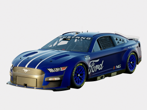 Mustang Next Gen NASCAR 2022 3D मॉडल