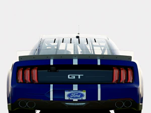 Mustang Next Gen NASCAR 2022 3D Model