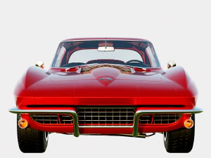Chevrolet Corvette C2 Stingray 1967 3D Model