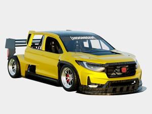 Honda Hoonigan IndyTruck 2022 Based on Honda Ridgeline 2017 3D 模型