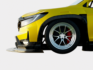 Honda Hoonigan IndyTruck 2022 Based on Honda Ridgeline 2017 3D 模型