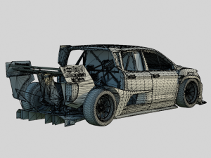 Honda Hoonigan IndyTruck 2022 Based on Honda Ridgeline 2017 3D 模型