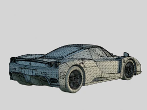 Ferrari Enzo 2002 3D Model